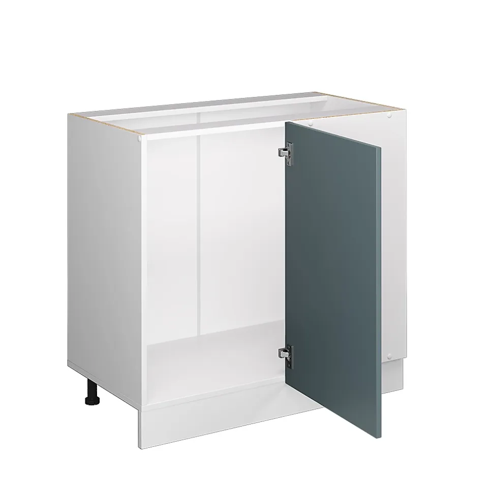 Vicco Universal Armoire dangle Bleu-gris 86cm avec porte, sans PT