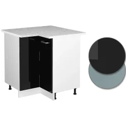Vicco Universal Armoire dangle Noir Haute brillance 75.6cm avec porte, avec PT