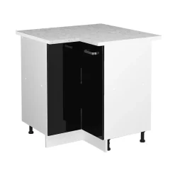 Vicco Universal Armoire dangle Noir Haute brillance 75.6cm avec porte, avec PT
