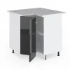 Vicco Universal Armoire dangle Anthracite Haute brillance 75.6cm avec porte, avec PT