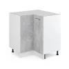 Vicco Universal Armoire dangle Béton 75.6cm avec porte, sans PT