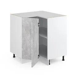 Vicco Universal Armoire dangle Béton 75.6cm avec porte, sans PT