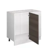 Vicco Universal Armoire dangle Gris 86cm avec porte, sans PT