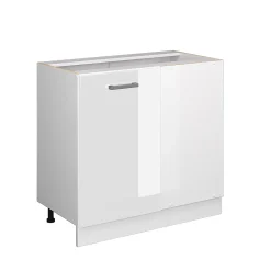 Vicco Universal Armoire dangle Blanc Haute brillance 86cm avec porte, avec PT