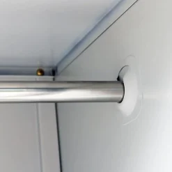 vidaXL Armoire à casiers avec 6 compartiments Acier 90x45x180 cm Gris