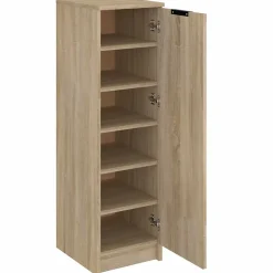 vidaXL Armoire à chaussures Chêne Sonoma 30x35x100cm Bois d'ingénierie 811433