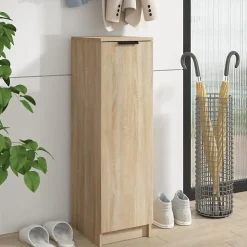 vidaXL Armoire à chaussures Chêne Sonoma 30x35x100cm Bois d'ingénierie 811433
