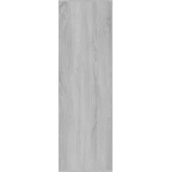 VidaXL Armoire à livres Sonoma gris 98x30x98 cm 815451