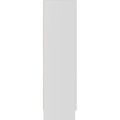 VidaXL Armoire à vitrine Blanc 82,5x30,5x115 cm Bois d'ingénierie 802750