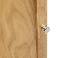 vidaXL Armoire d'angle 59 x 36 x 180 cm Bois de chêne massif