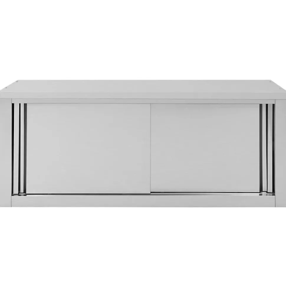 vidaXL Armoire de cuisine avec portes coulissantes 120x40x50 cm Inox