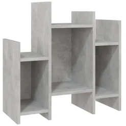 vidaXL Armoire latérale Gris béton 60x26x60 cm Aggloméré