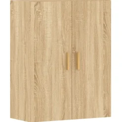 vidaXL Armoires murales 2 pcs chêne sonoma bois d'ingénierie 3197875