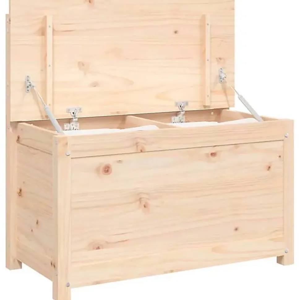 vidaXL Banc, Banc de Rangement avec Dossier, Coffre de Rangement pour Entrée, Meuble de Salon Salle de Séjour, Moderne, Bois 82354
