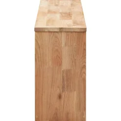 vidaXL Banc de rangement de chaussures 94x20x38cm Bois massif de noyer 247599