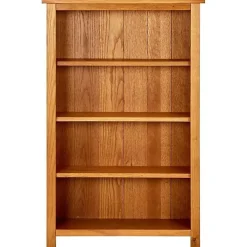 VidaXL Bibliothèque à 4 niveaux 70x22x110 cm Bois de chêne massif