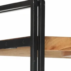 VidaXL Bibliothèque à 5 niveaux 140x30x180 cm Bois d'acacia solide