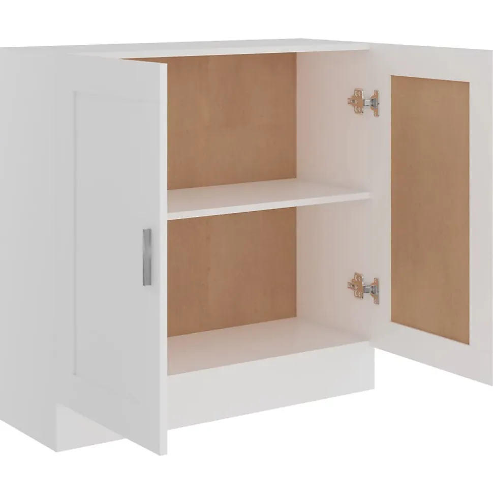 VidaXL Bibliothèque Blanc 82,5x30,5x80 cm Bois d'ingénierie 802705