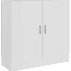 VidaXL Bibliothèque Blanc 82,5x30,5x80 cm Bois d'ingénierie 802705