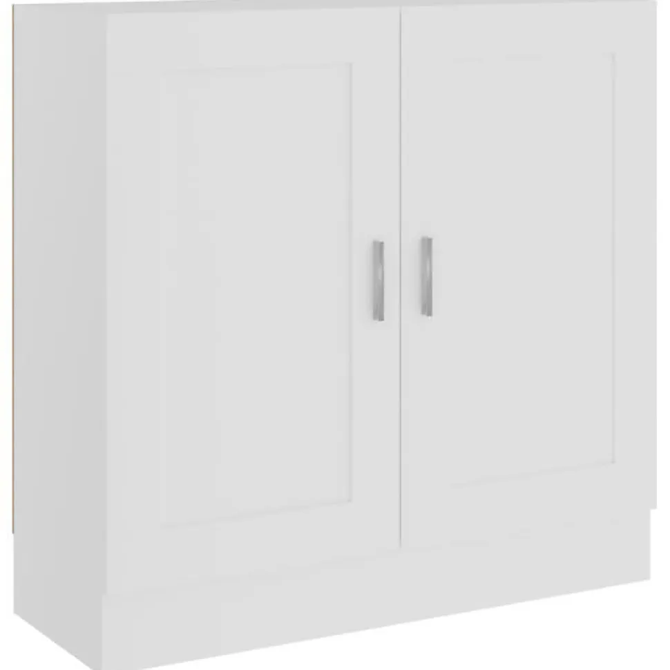 VidaXL Bibliothèque Blanc 82,5x30,5x80 cm Bois d'ingénierie 802705