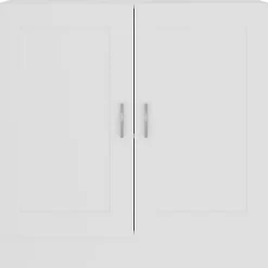 VidaXL Bibliothèque Blanc 82,5x30,5x80 cm Bois d'ingénierie 802705