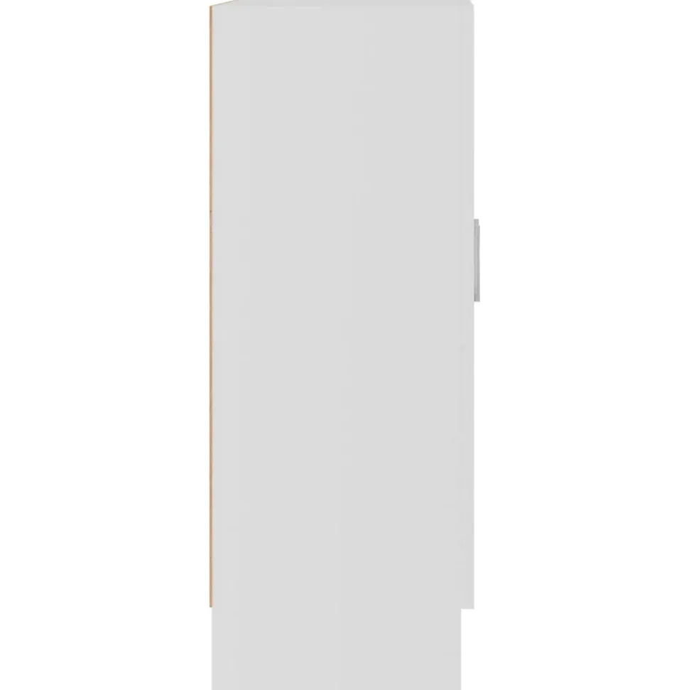 VidaXL Bibliothèque Blanc 82,5x30,5x80 cm Bois d'ingénierie 802705