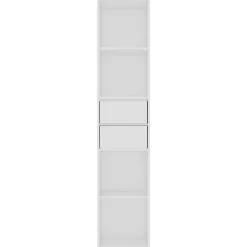 VidaXL Bibliothèque Blanc 36x30x171 cm Bois d'ingénierie 802867