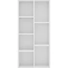 VidaXL Bibliothèque Blanc 50x25x106 cm Aggloméré