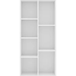 VidaXL Bibliothèque Blanc 50x25x106 cm Aggloméré