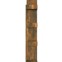 vidaXL Bibliothèque Chêne fumé 86x25,5x140 cm Bois d'ingénierie 816002