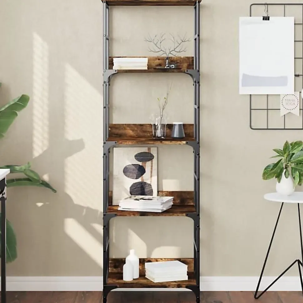 vidaXL Bibliothèque chêne sonoma 50x33x153 cm bois d'ingénierie 835276