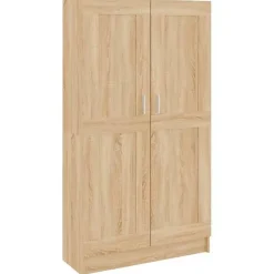 VidaXL Bibliothèque Chêne sonoma 82,5x30,5x150 cm Aggloméré