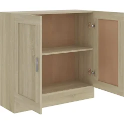 VidaXL Bibliothèque Chêne sonoma 82,5x30,5x80 cm Aggloméré