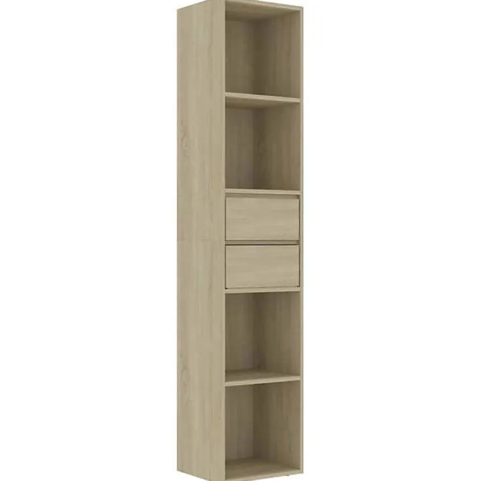 VidaXL Bibliothèque Chêne sonoma 36x30x171 cm Bois d'ingénierie 802870