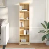 vidaXL Bibliothèque Corona 46x20x170 cm bois de pin massif, étagère, étagère à livres, support de livre, armoire de 4002779