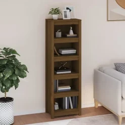 VidaXL Bibliothèque Marron miel 50x35x154 cm Bois de pin massif 821717
