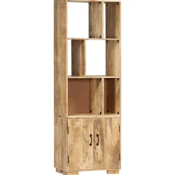 vidaXL Bibliothèque 60x35x180 cm Bois de manguier solide