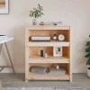 VidaXL Bibliothèque 80x35x97 cm Bois de pin massif 821679