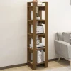 VidaXL Bibliothèque/Cloison Marron miel 41x35x160 cm Pin solide 813872