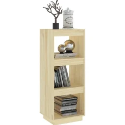 VidaXL Bibliothèque-Séparateur de pièce 40x35x103 cm Pin massif