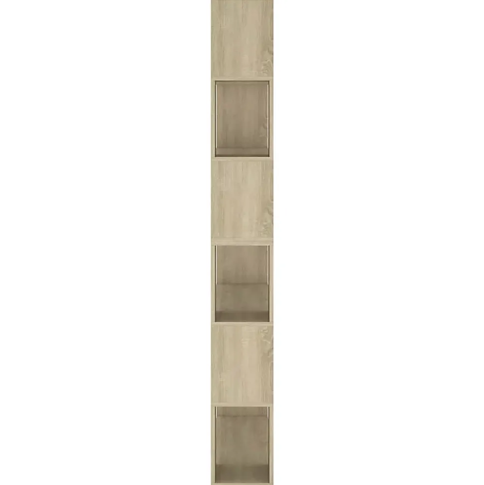 VidaXL Bibliothèque-Séparateur de pièce Chêne Sonoma 100x24x188 cm