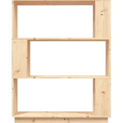 VidaXL Bibliothèque-Séparateur de pièce 80x25x101 cm Pin solide 814054