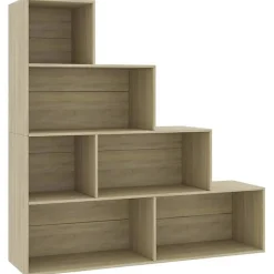 VidaXL Bibliothèque/Séparateur de pièce Chêne sonoma 155x24x160 cm