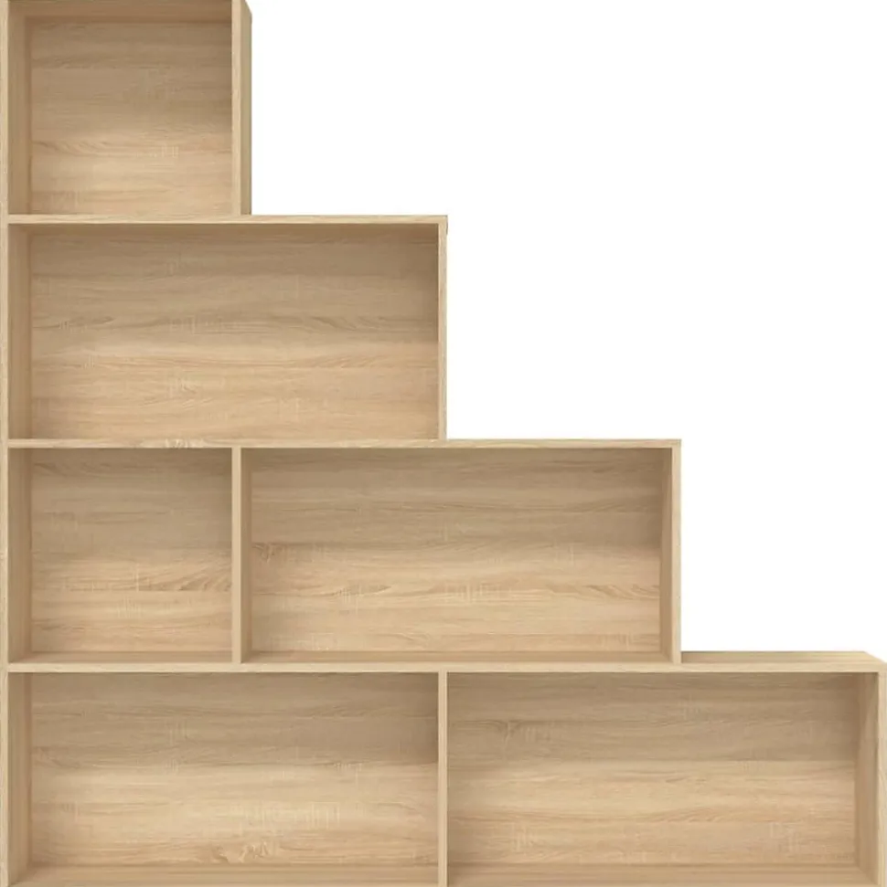VidaXL Bibliothèque/Séparateur de pièce Chêne sonoma 155x24x160 cm
