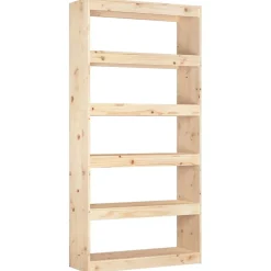 VidaXL Bibliothèque-Séparateur de pièce 80x30x167,4 cm Bois de pin