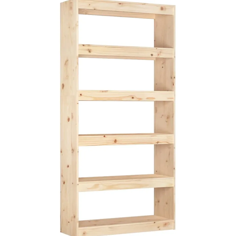 VidaXL Bibliothèque-Séparateur de pièce 80x30x167,4 cm Bois de pin