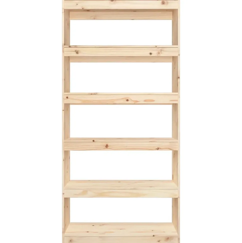 VidaXL Bibliothèque-Séparateur de pièce 80x30x167,4 cm Bois de pin