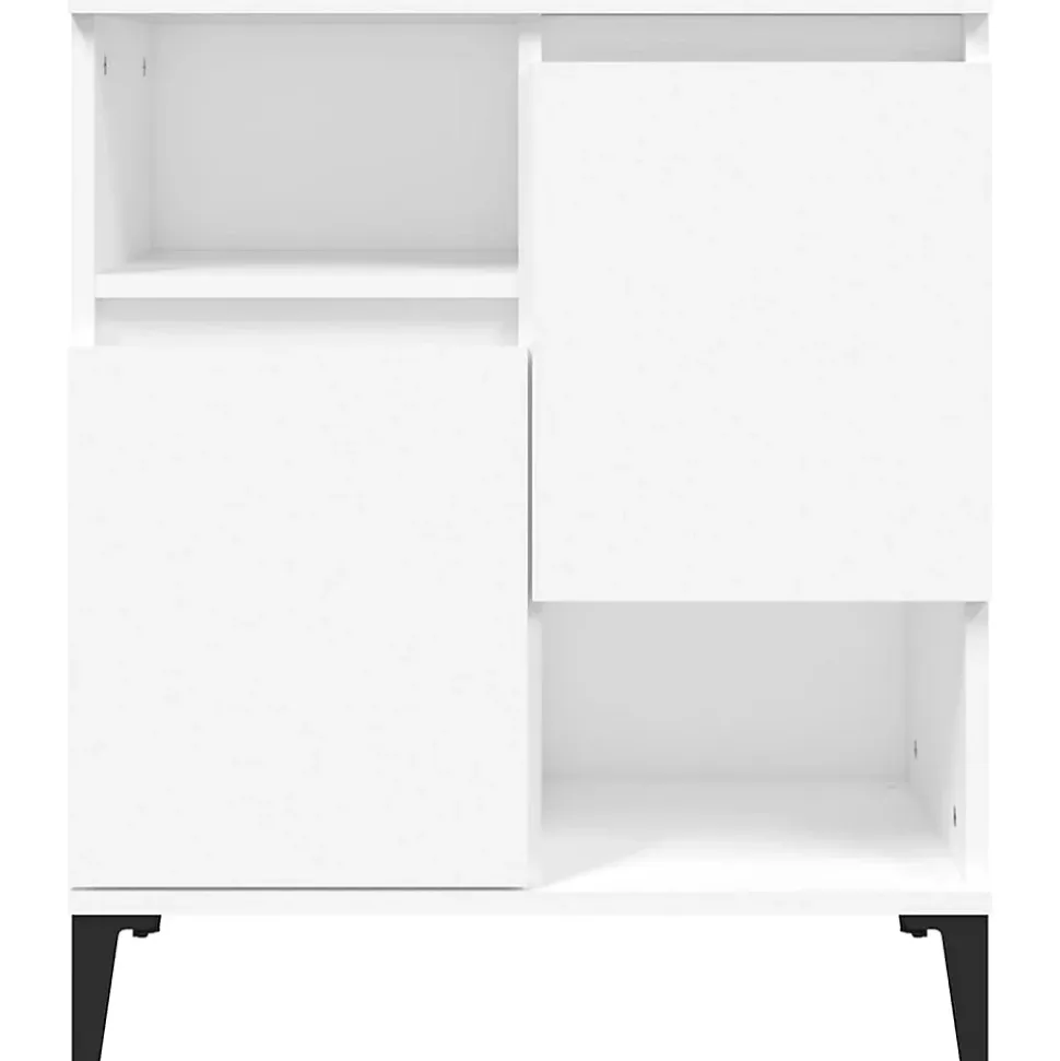 vidaXL Buffet Blanc 60x35x70 cm Bois d'ingénierie 821148