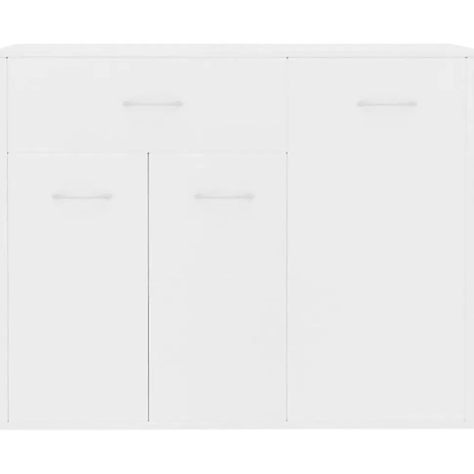 vidaXL Buffet Blanc 88x30x70 cm Aggloméré