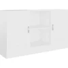 vidaXL Buffet Blanc 120x30,5x70 cm Aggloméré